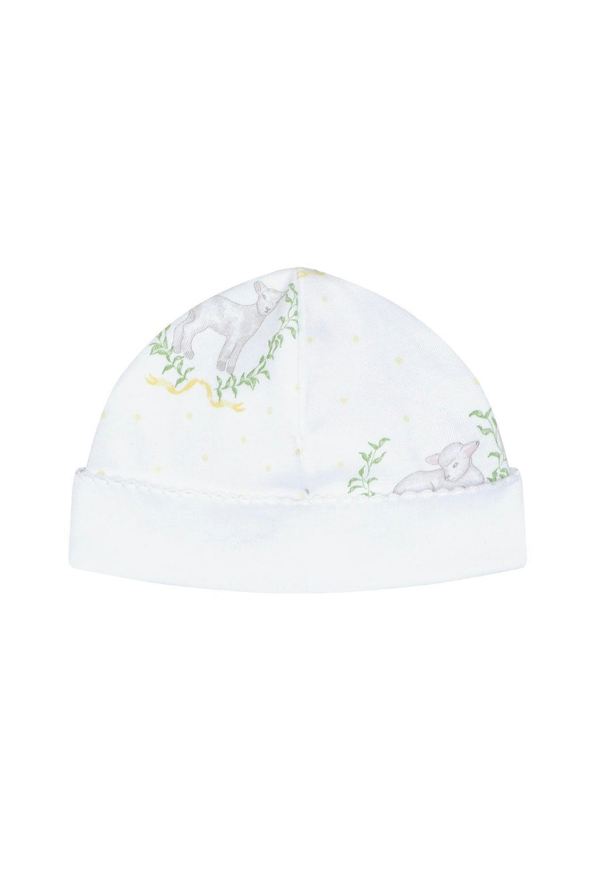 Yellow Print Hat
