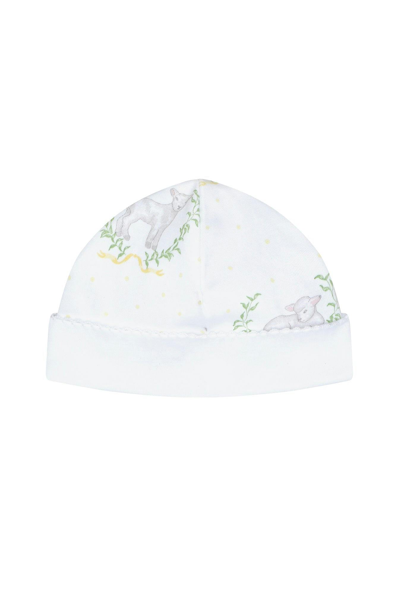 Yellow Print Hat
