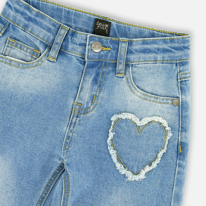 Wide Leg Denim Jeans