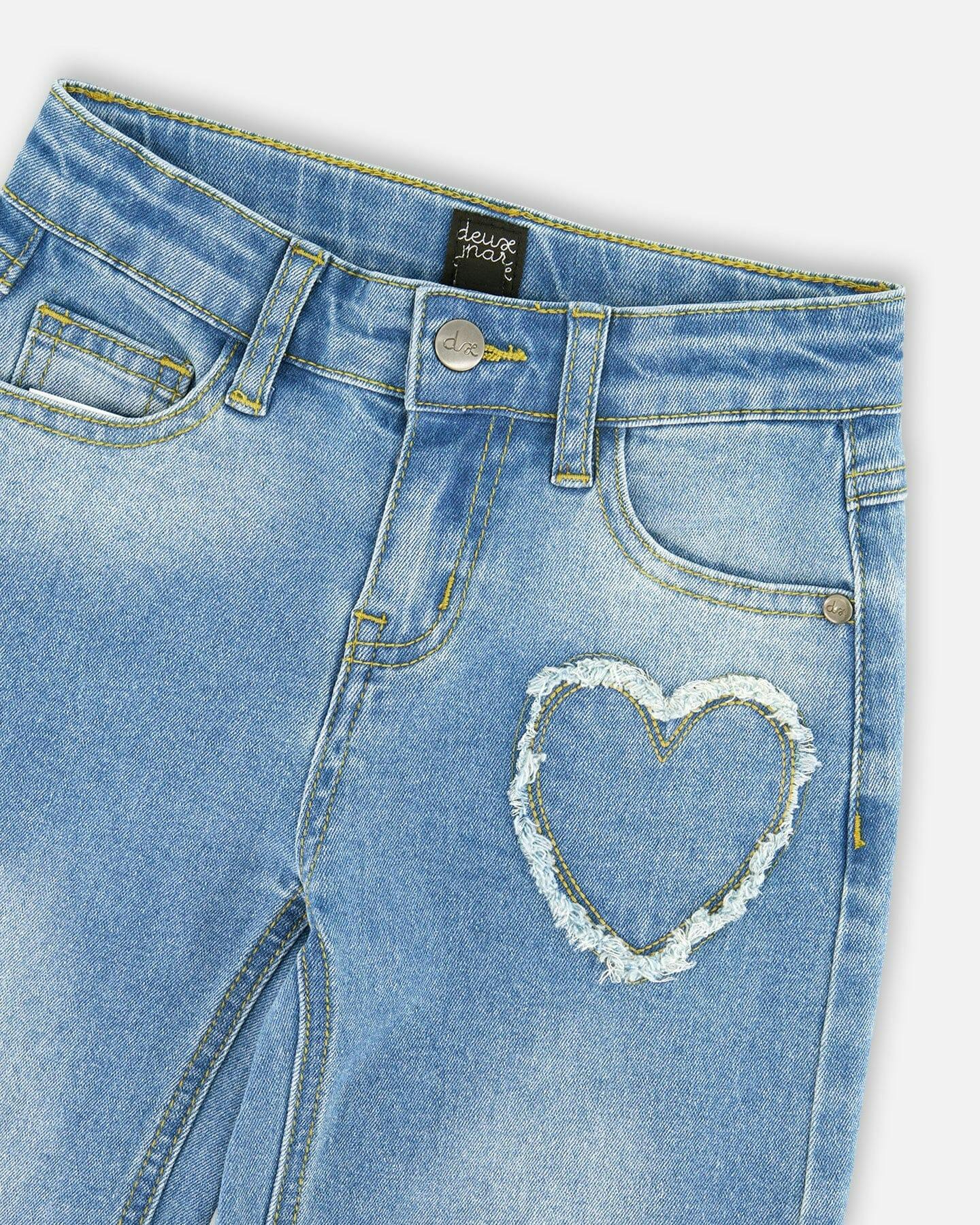 Wide Leg Denim Jeans