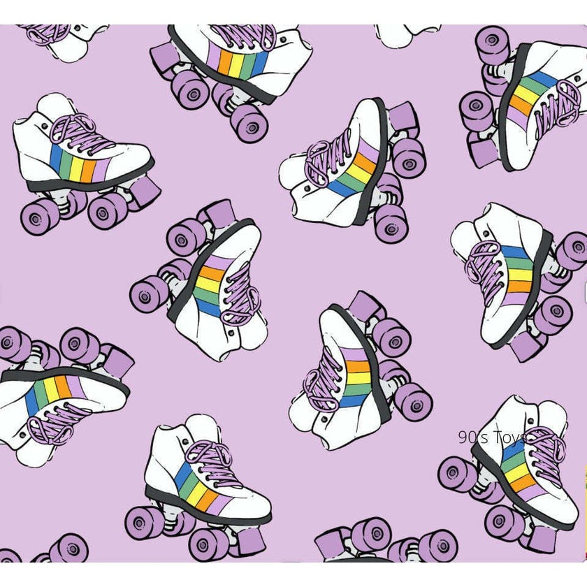Bubble Romper in Roller Skates