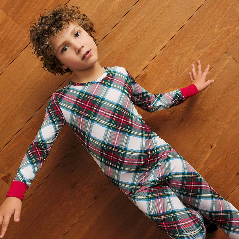 Portia Plaid Classic Pajama Set