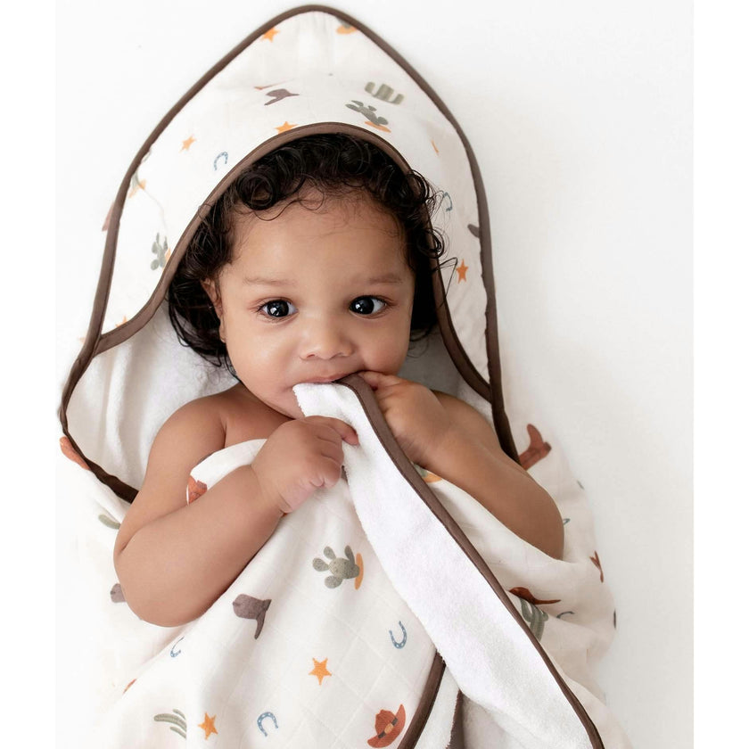 Western Hooded Towel Set