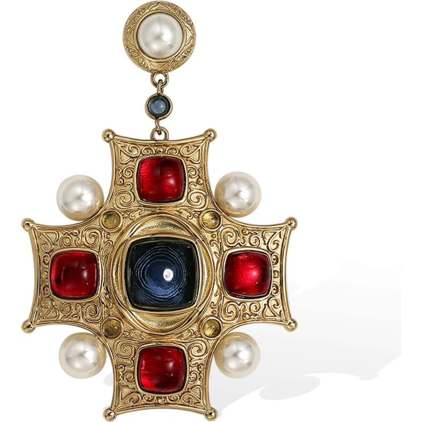 Byzantine King Earrings