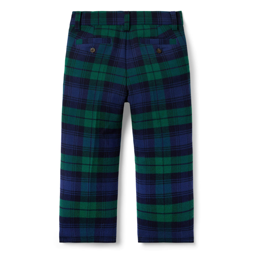 The Tartan Pant, green