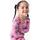 PAW Patrol: Varsity Pink Bamboo Kids Pajamas
