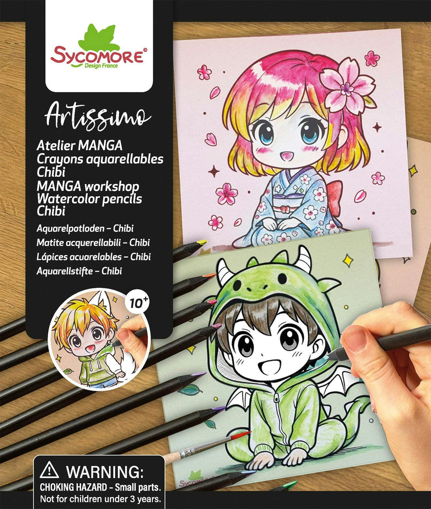 Artissimo - Manga Workshop Watercolor Pencils Chibi - 10y+