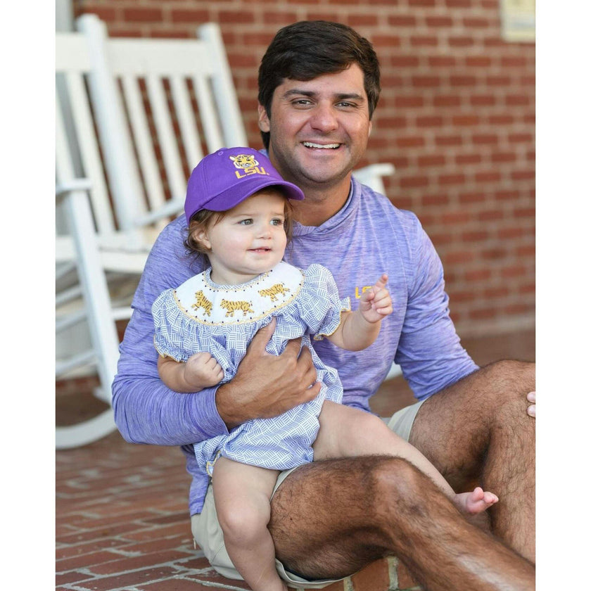 Officially Licensed LSU Tigers Bow Baseball Hat (Baby/Toddler)