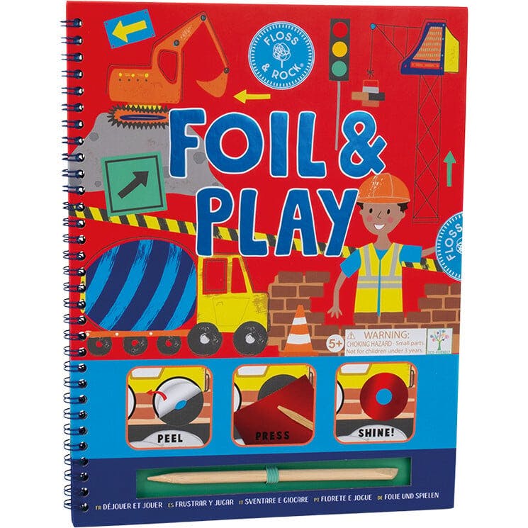 Construction Foil & Play Magic Foil Art Book