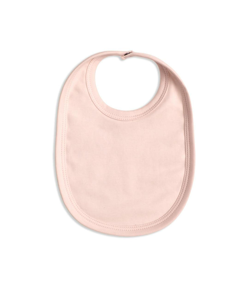 Pima Cotton Baby Bib - Solid Pink