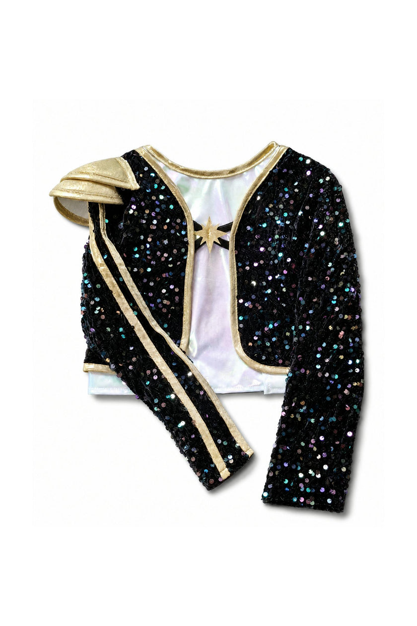 Rock Star Warrior Set with Jacket & Attached Shirt