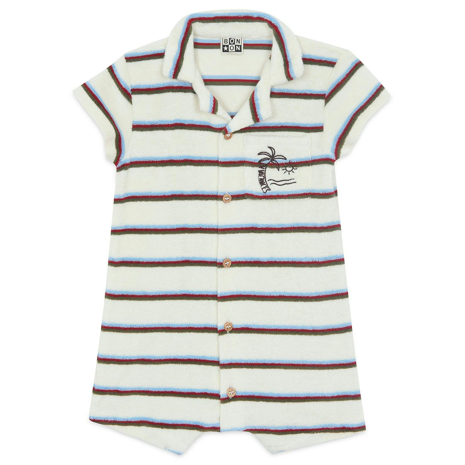 BONTON Lilo Baby Romper - Rayures Viva