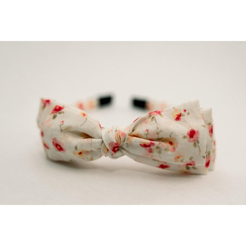 Three Little Bows Headband | Sunlit Meadow