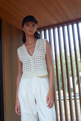 ELLIE CROCHET VEST