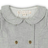 Organic Double Breasted Flannel Dress