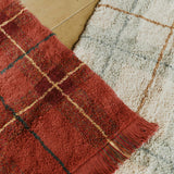 Washable Rug Tartan Blue Sage, Blue