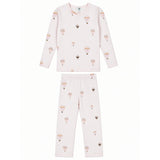 Dots and Balloon Print 2 Piece Set