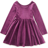 Velour Ballet Dress, Purple