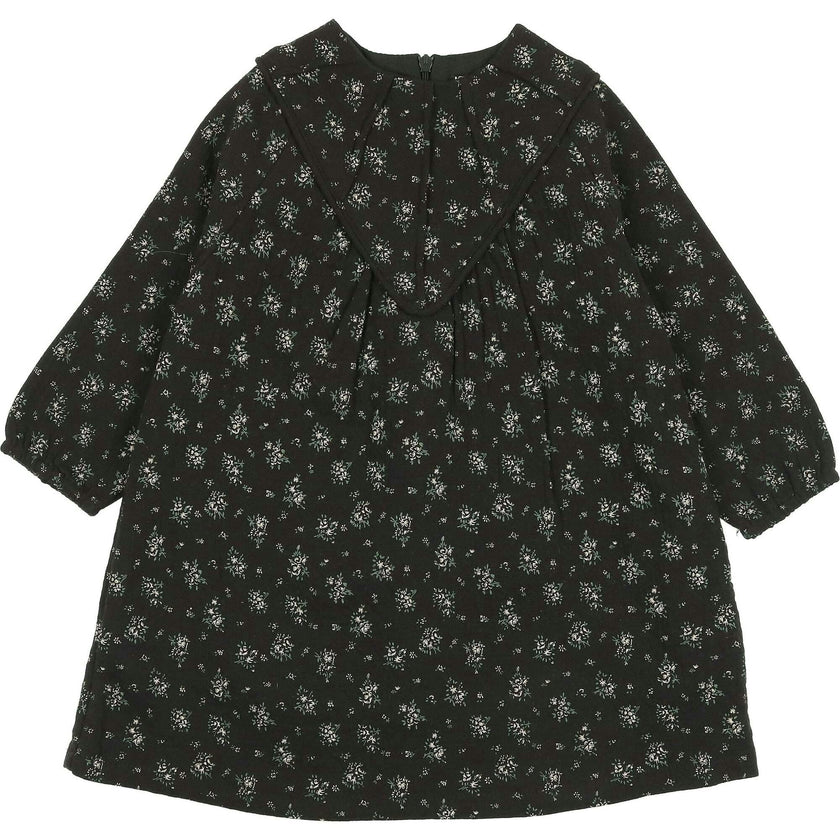 Winter Forest Long Sleeve Drop Shoulder Comfort Fit Dress
