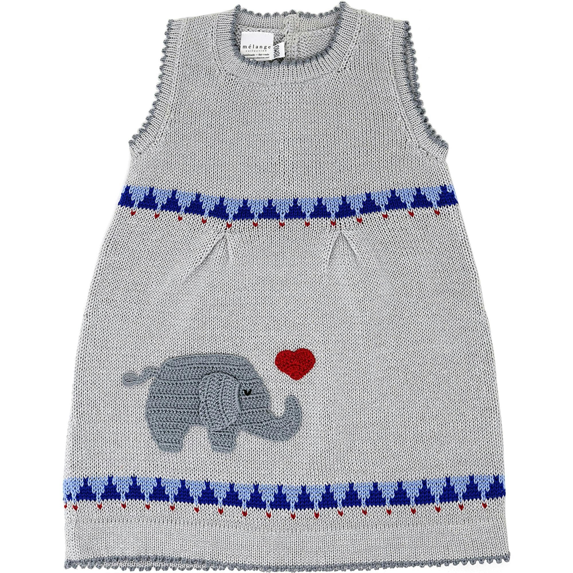 Knit Elephant Dress