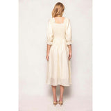 Tindra Dress in Cream Sequin