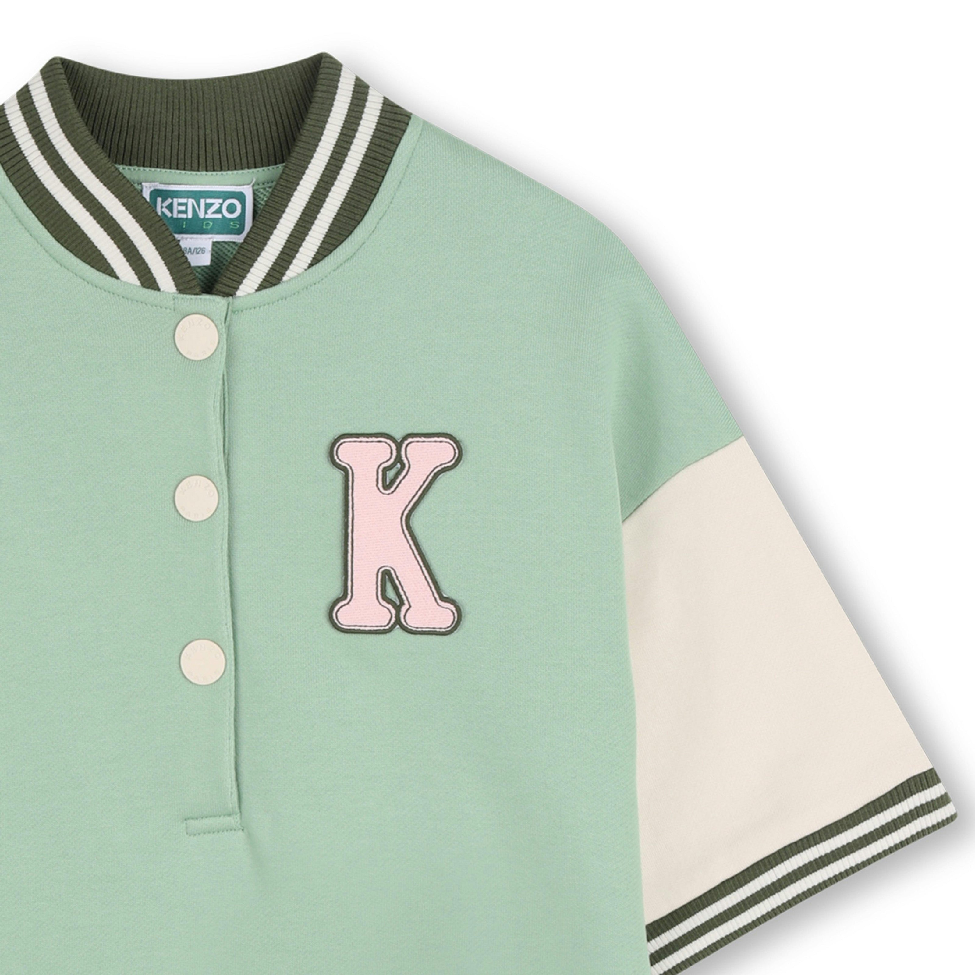 Quiet Green Kenzo Varsity Dress