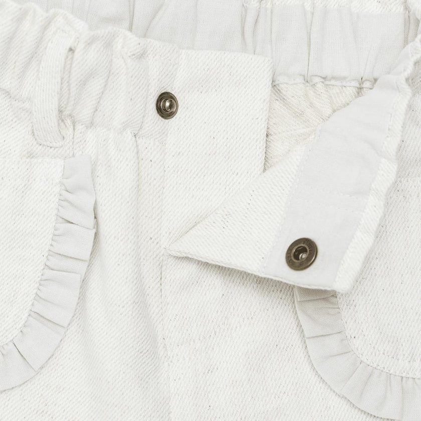 Josefine Trousers | White Sand Melange