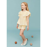 Seersucker Girl Frill Shorts
