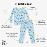 Sloth Pajama Party Bamboo Kids Pajamas