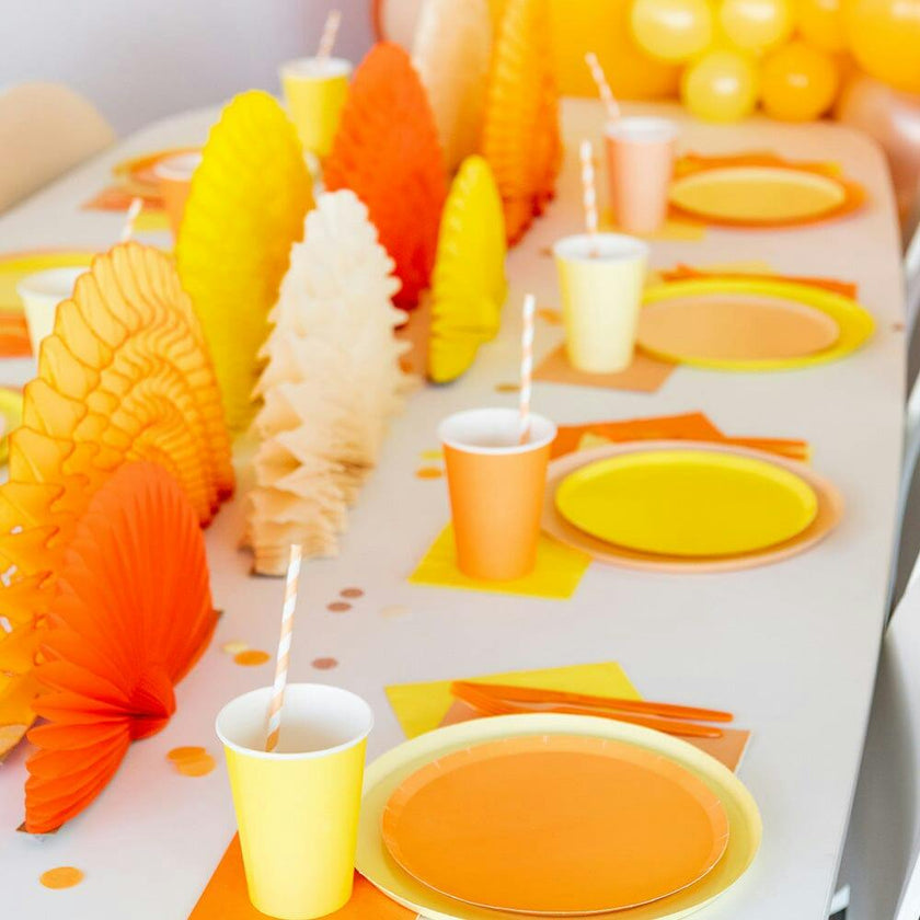 Shades Apricot Dessert Plates