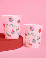 Merry Sipmas Cups - 16 plastic cups