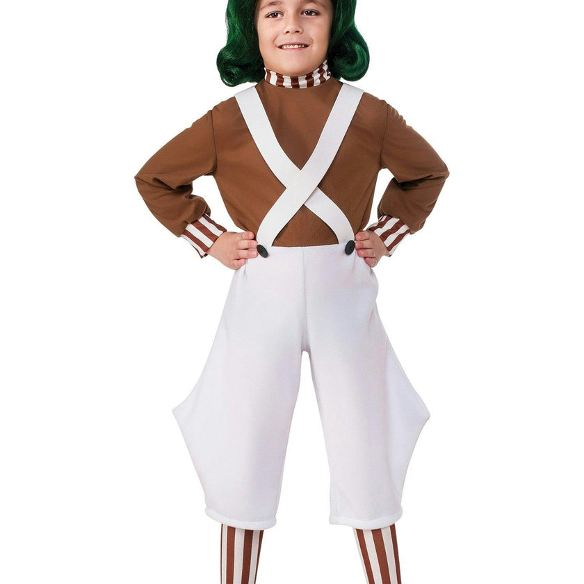 Charlie and the Chocolate Factory Child Oompa Loompa Costume