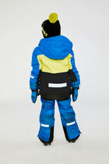 Two Piece Teknik Snowsuit Royal Blue And Yellow