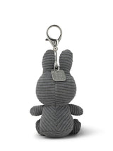 Miffy Keychain ECO Corduroy Grey - 4"