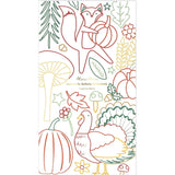 Thanksgiving Color In Activity Tablecloth