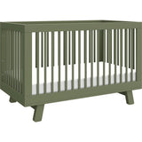 Hudson 3-In-1 Convertible Crib With Toddler Bed Conversion Kit