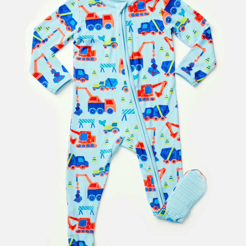 Soft & Stretchy Zipper Footie