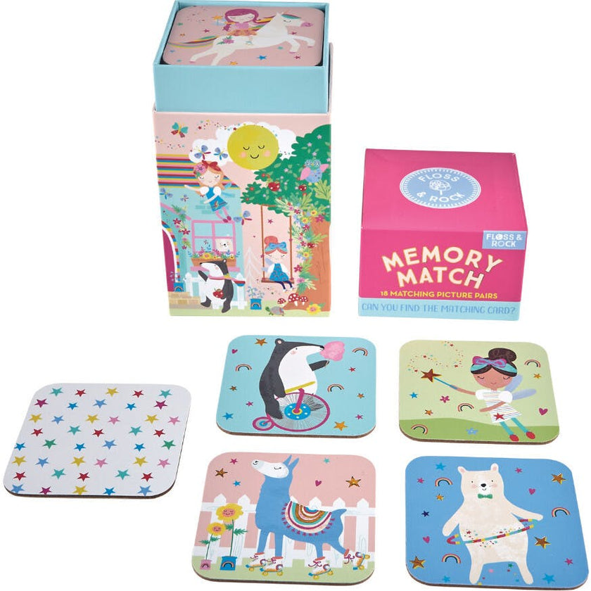 Rainbow Fairy Memory Match