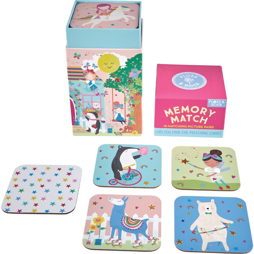 Rainbow Fairy Memory Match