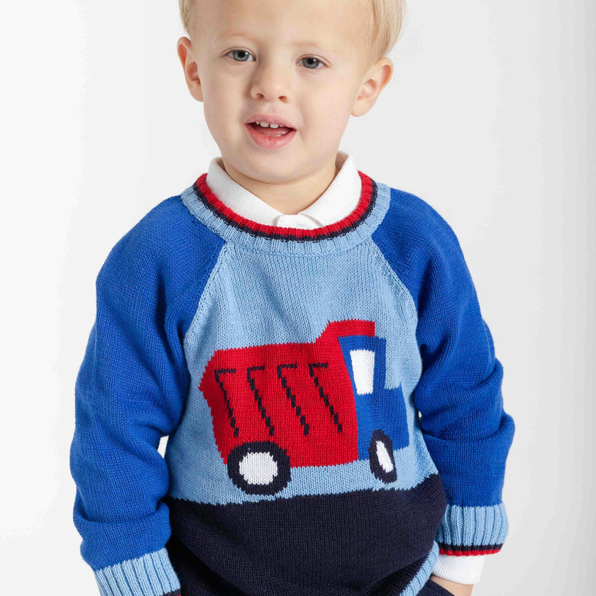 Sweater With Dump Truck