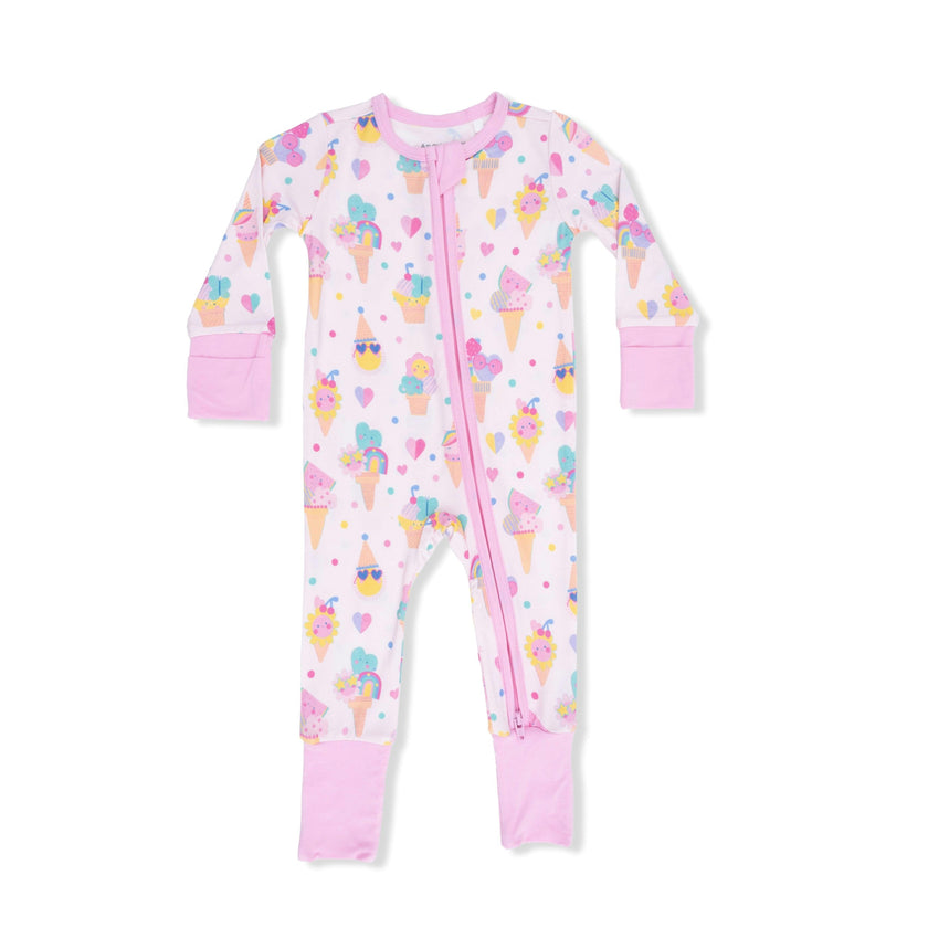 Ice Cream Fun Crew - Convertible Romper