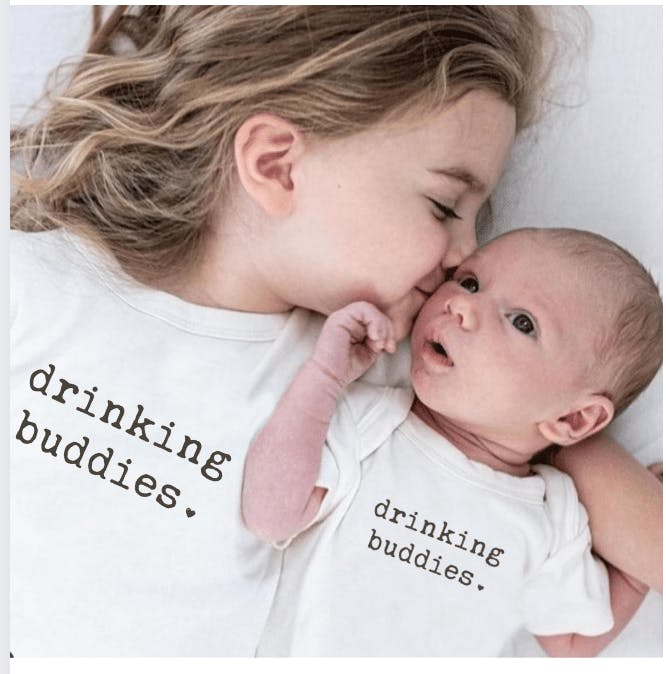 graphic tee | drinking buddies