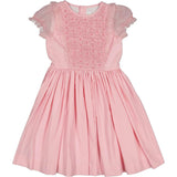 Camelia Pink Organza Sleeve Dress