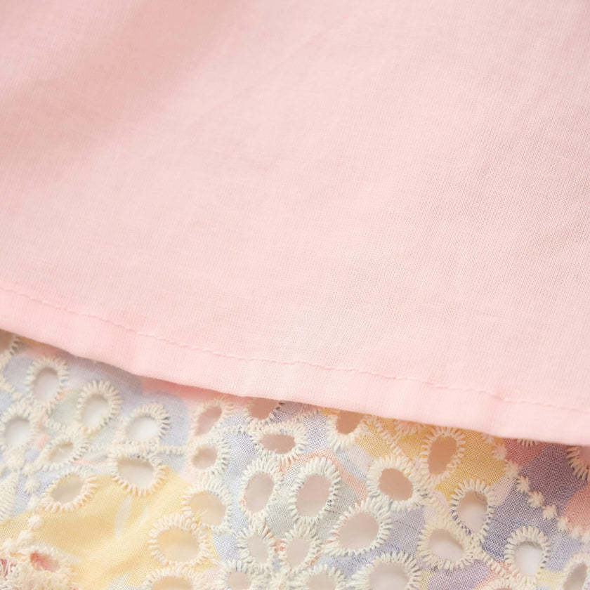 Alanna Frill Embroidered Maxi Dress