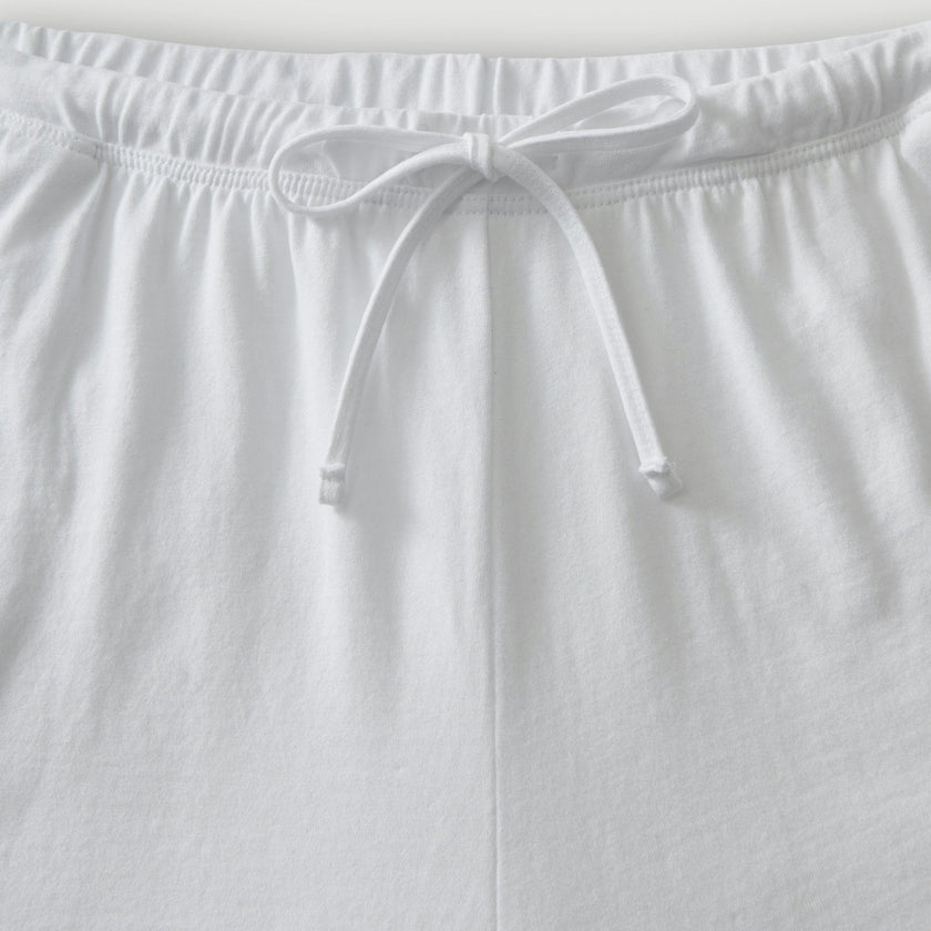 The Olivia Pima Short Set in White