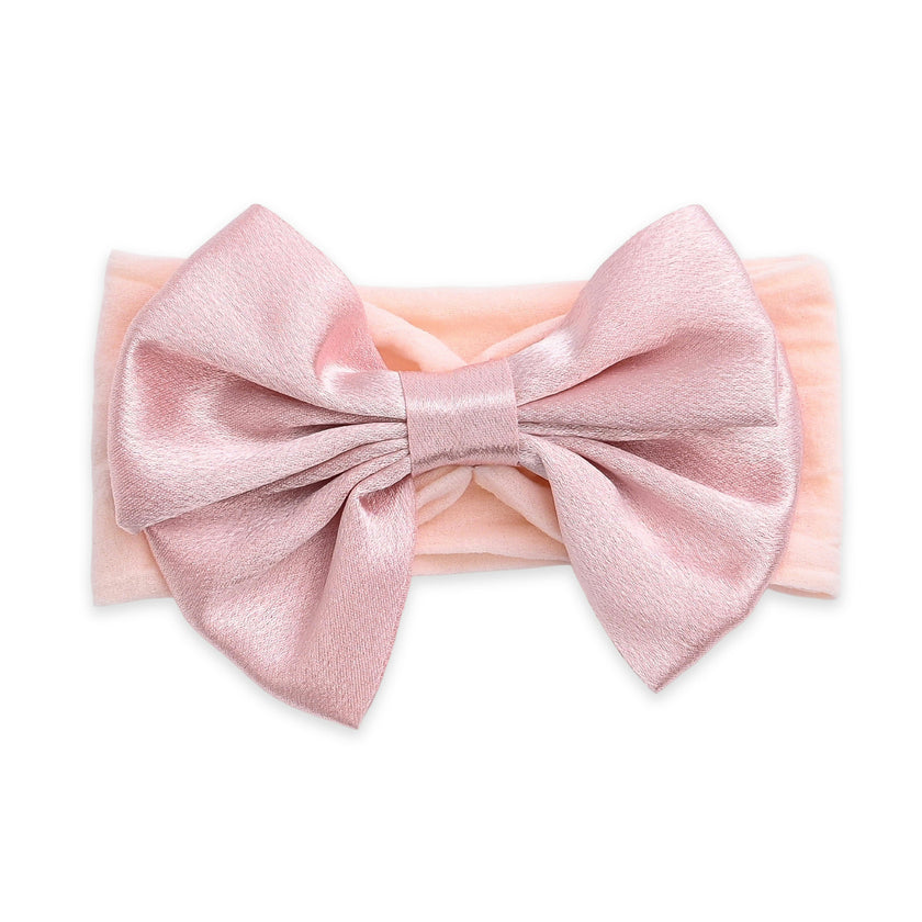 Multicolor Elastic Bow Headband Set