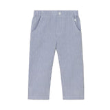 Blue & White Pinstripe Pants