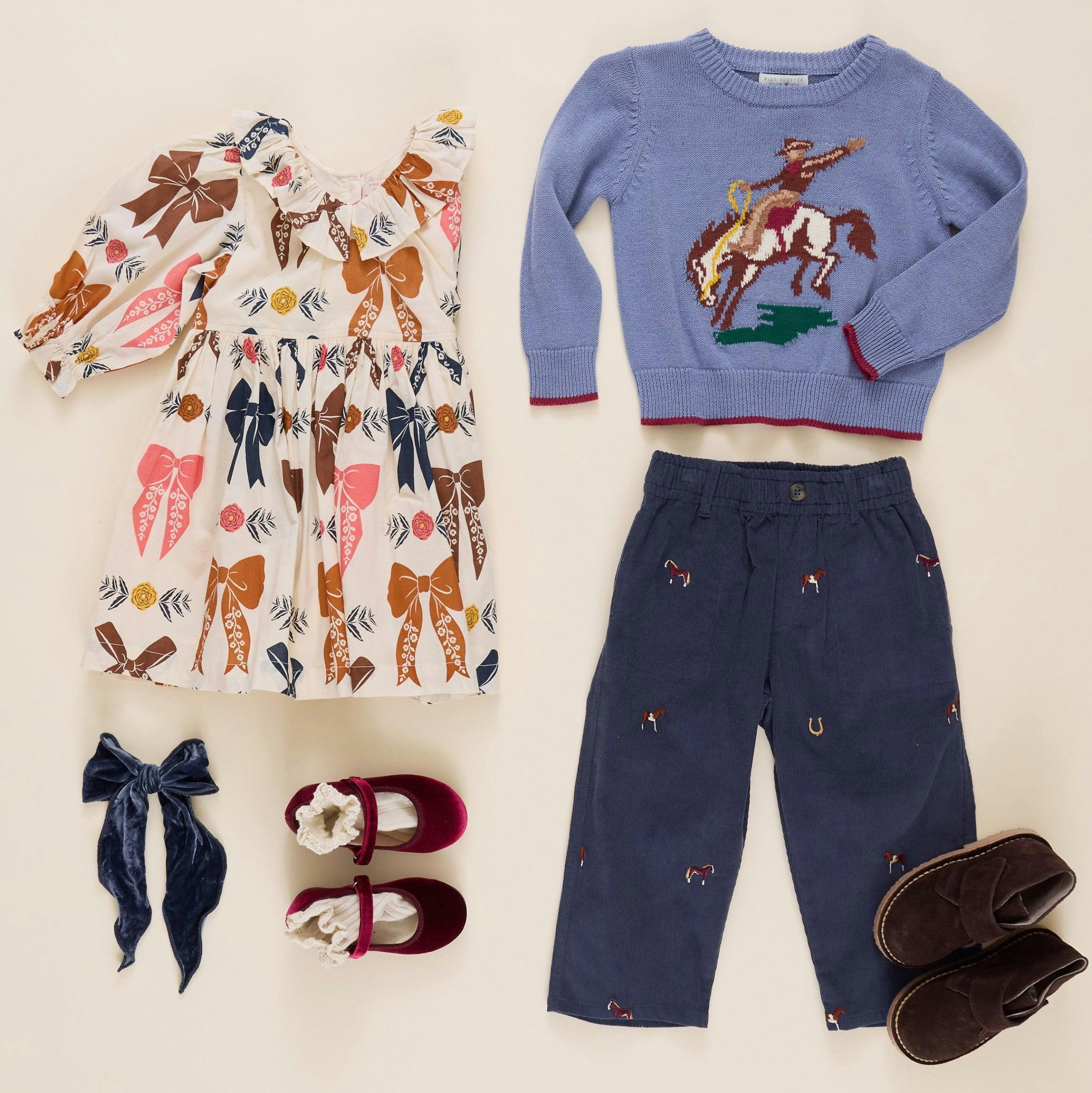 Boys Oliver Sweater - Bronco