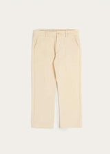 Plain Chino Trousers in Cream (4-10yrs)