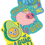 Stickiville Punny Pals Vinyl Stickers
